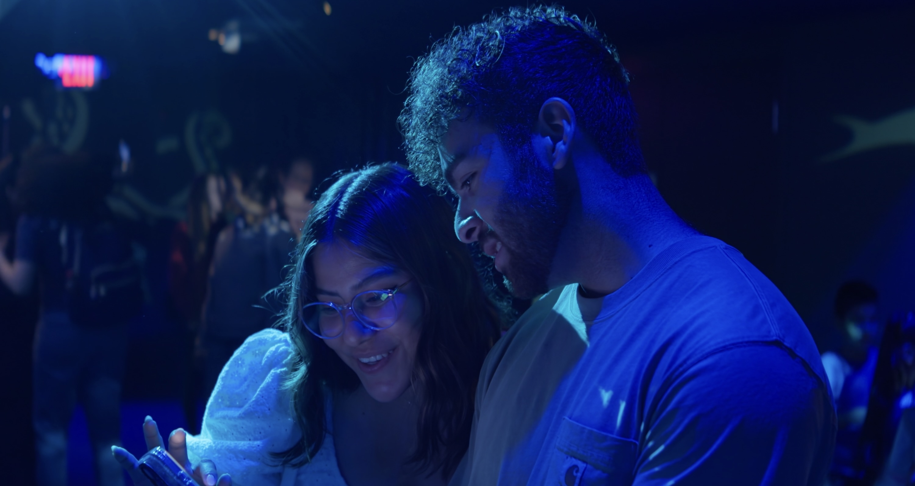 A movie still representing the music of the film